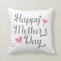 Enkel Mors dag-kalligrafi i Dekorativ kudde