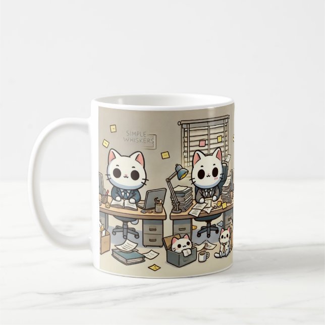 Enkel Mösskontor Kaos Mugg (Vänster)