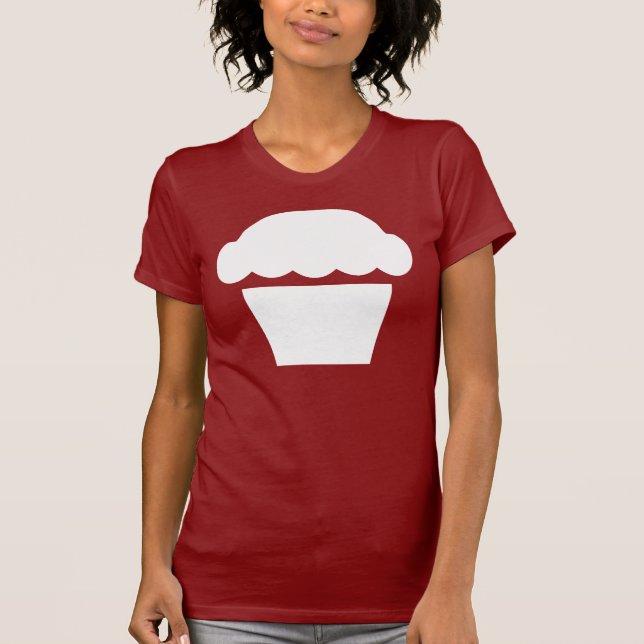 enkel muffin/muffin t-shirt (Framsida)