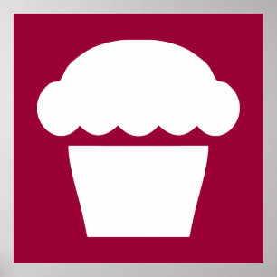 enkel muffin poster