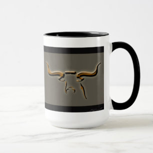 Enkel mugg för Longhorn