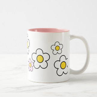 enkel mugg N°2 för 70-talblommor