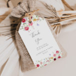 Enkel Multifärgad Wildblomma Bröllop Tack Presentetikett<br><div class="desc">Tack för att du vill ha multifärgad, jaktblomman bröllop, är perfekt för ett modernt bröllopsmottagande. Utformningen har ett flerfärgat sortiment av blommor i rosa, , lila, gult, vit, violett, röd, burgig vild. Anpassa dessa märkre med ett kort-meddelande, ditt namn och ditt bröllop-datum. Du kan hur som helst ändra ordalydelsen på...</div>
