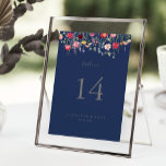 Enkel Multifärgad Wildblommarin Bröllop Bordsnummer<br><div class="desc">Detta enkla multifärgad bordsnummer av vilda blommor i bröllop är perfekt för ett orustigt bröllop. Utformningen har ett flerfärgat sortiment av blommor i rosa, , lila, gult, vit, violett, röd, burgig vild. Det här är ett bordsnummer från dubblans sida. Lägg till varje bordsnummer som du behöver i din kundvagn individuellt....</div>