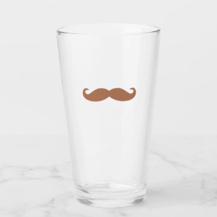 enkel mustasch glaskopp