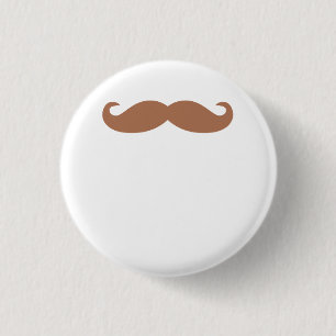 enkel mustasch knapp