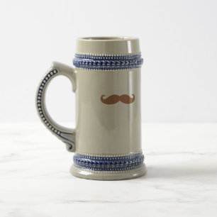 enkel mustasch sejdel