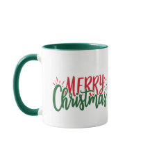 Enkel Namn God jul Röd och Grönt