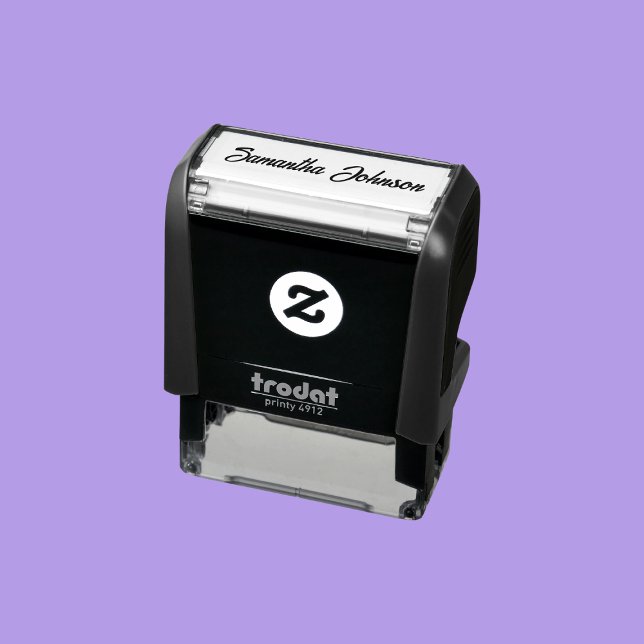 Enkel Namnteckning skriptmall Namn Självfärgande Stämpel (Skapare uppladdad)