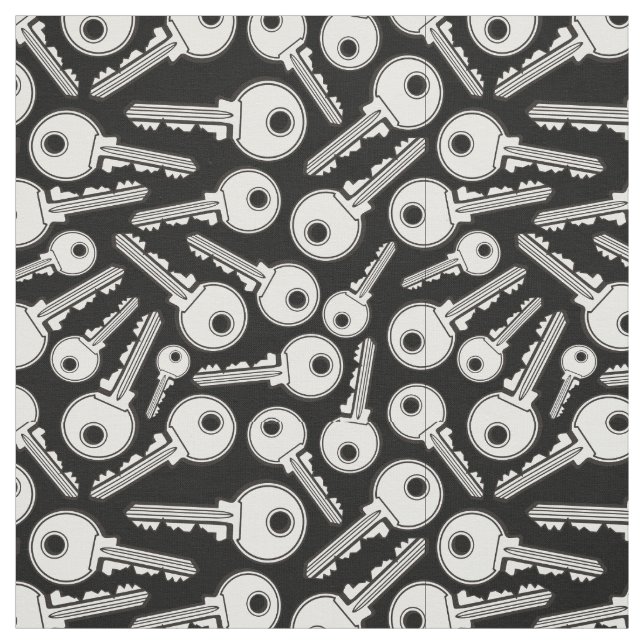 Enkel Nyckel Mönster Tyg (Provkarta)