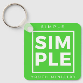 Enkel nyckelkedja för Mission för ungdom Nyckelring