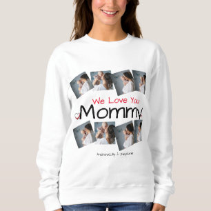 Enkel och chic Mor Days Gift Photo Collage T Shirt