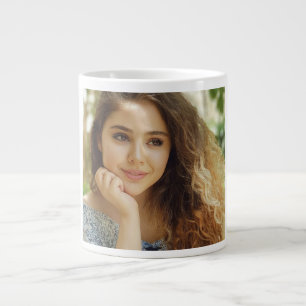 Enkel och Chic Personlig Foto Jumbo Mugg