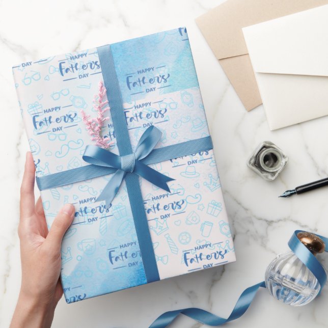 Enkel och cute Fars dag Presentpapper (Gifting)