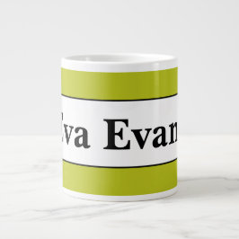 Enkel och Elegant Jumbo Mugg