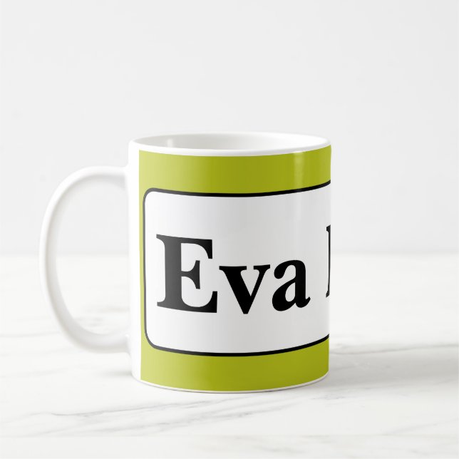 Enkel och Elegant Kaffemugg (Vänster)