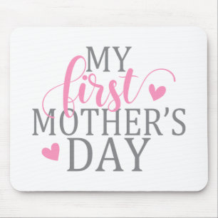 Enkel och Elegant Min första Mors dag  Mousepad Musmatta