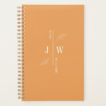 Enkel och Elegant Monogram indisk Gult