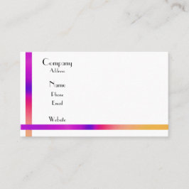 Enkel och Elegant Visitkort