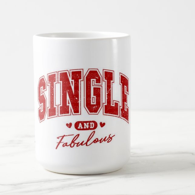 Enkel och fantastisk anti alla hjärtans dag kaffemugg (Skapare uppladdad)