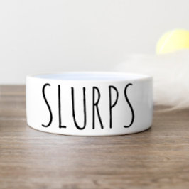 Enkel och funnen Personlig Hund Food Bowl