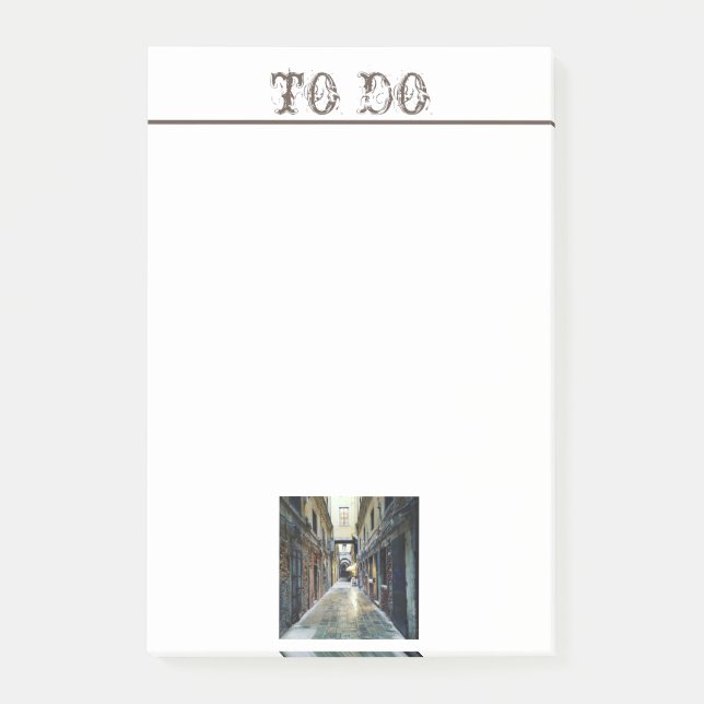 Enkel och klassindelad design post-it block (Framsida)
