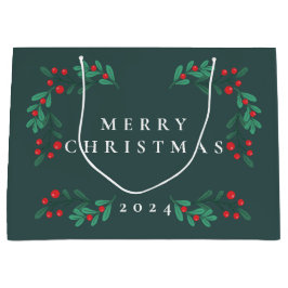 Enkel och klassisk Blommigt Ram Helgdag Gift Bag