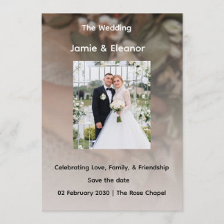 Enkel och klassisk ogräsrensningsinbjudan  inbjudningar