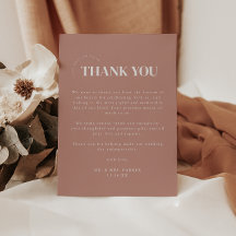 Enkel och modern Dusty Ro Bröllop