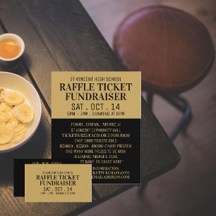 Enkel och modern, Raffle Biljett Fundraiser-händel