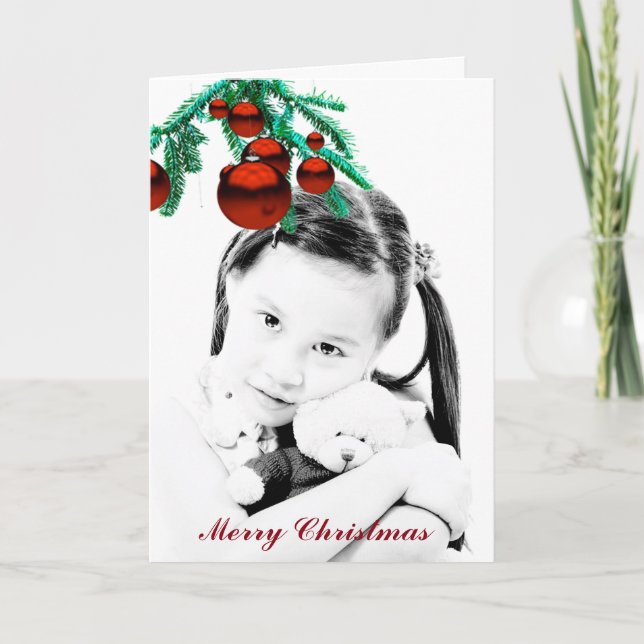 Enkel och nyfiken helgkort (Framsida)