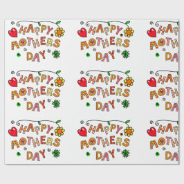 Enkel och Roligt Lycklig Mors dag Presentpapper