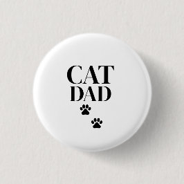 Enkel och söt kattpappa knapp