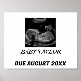 ENKEL OCH SVEET: MEDDELANDE FRÅN BABY POSTER