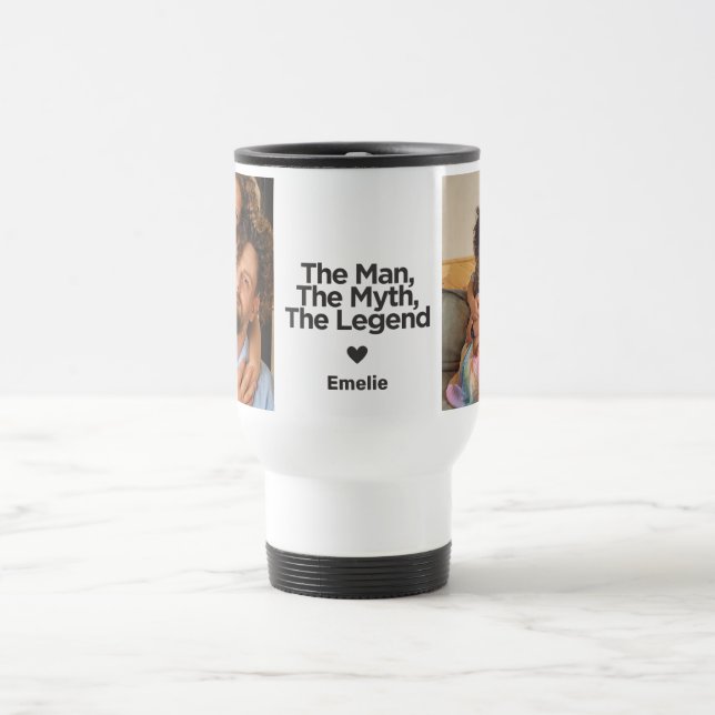 Enkel och svensk citattecken Personlig Pappa Gift Resemugg (Center)