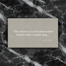 Enkel offert på Linens författare, skrivprogram Visitkort