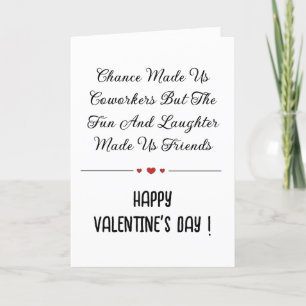 Enkel Office Coworking Valentines day Helgkort