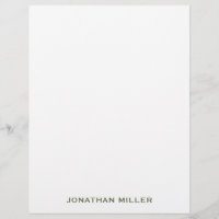 Enkel Oliv grönt typografisk Namn-mall