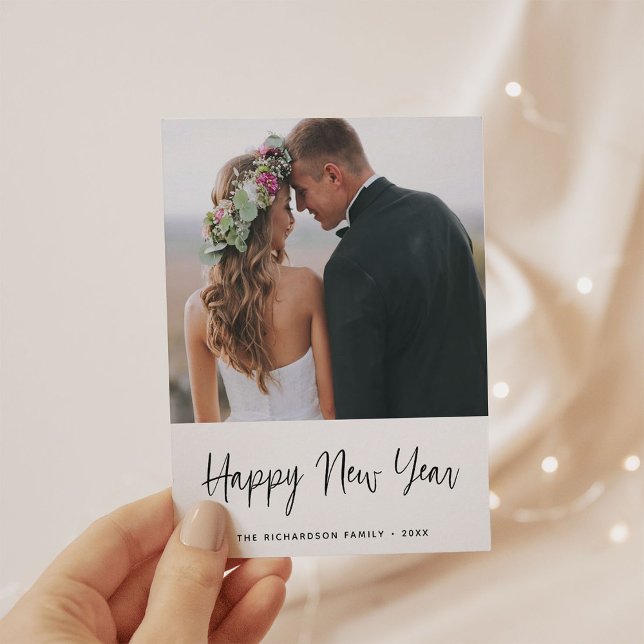 Enkel Önskemål | Foto Gott nytt år Helg Vykort (Skapare uppladdad)