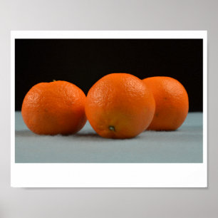 Enkel orange affisch
