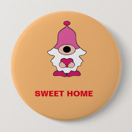 ENKEL ORANGE GENOME SWEET HOME MAGNET KNAPP