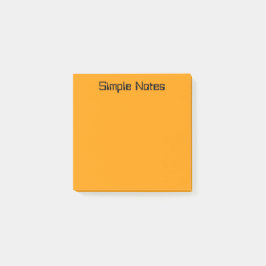 Enkel Orange Post-it Block