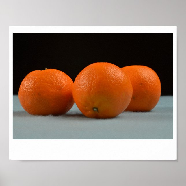 Enkel Orange Poster (Framsidan)