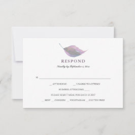 Enkel OSA för val av Lila för val av måltid