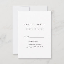 Enkel OSA kort för chic Typografi