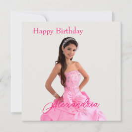 Enkel överföring av foto Lägg till Namn Grattis på Kort