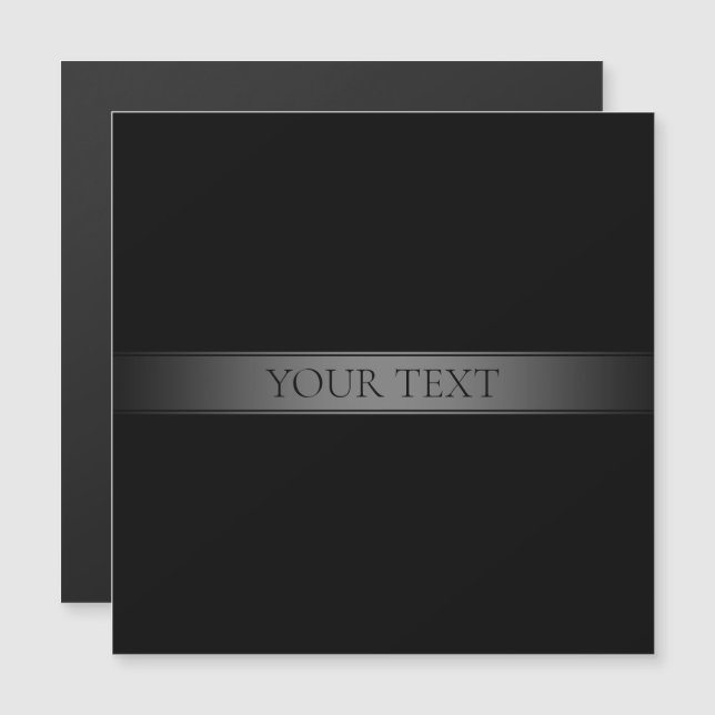 Enkel övertoning av Elegant Rand redigerbar Färg (Fram/baksida)