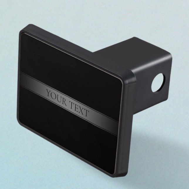 Enkel övertoning av Elegant Rand redigerbar Färg Dragkroksskydd (Skapare uppladdad)