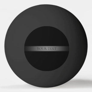 Enkel övertoning av Elegant Rand redigerbar Färg Pingisboll
