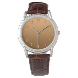 Enkel övertoning, färgfull Golden Armbandsur